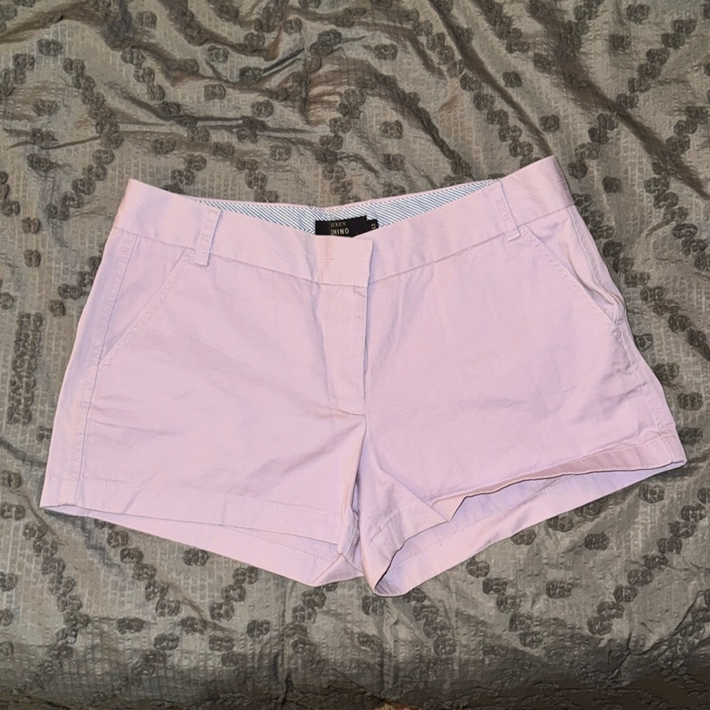 ✨3/$20 Bundle Sale✨ J Crew Lilac Chino Short Size 12